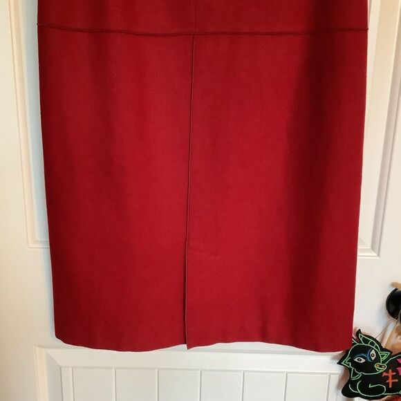 Harve Benard Red Wool-Blend Jumper, Size 10P - Picture 3 of 5